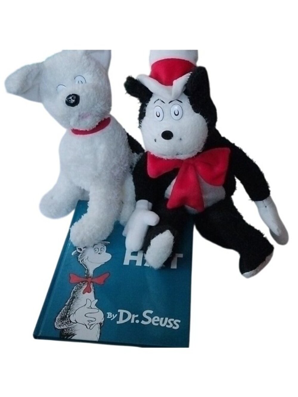The Cat in the Hat + Dog Nevins Plush + Book